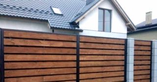 Купить распашные ворота деревянные Дмитров, цена от 2700 руб.