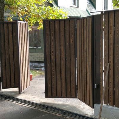 Купите и Закажите Ворота Гармошка: Лучшая Цена от 46504 руб, Установка под Ключ и Доставка в Дмитрове и по Области